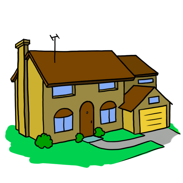 600x600 Mansion Clipart Home