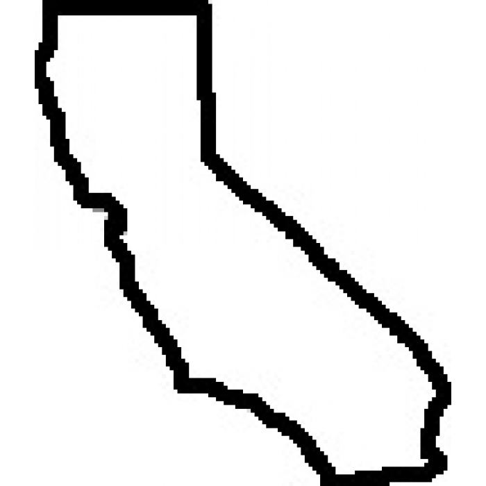 700x700 Simple California Cliparts 257718