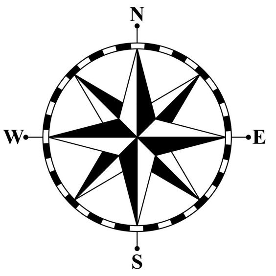 564x564 Clipart Compass