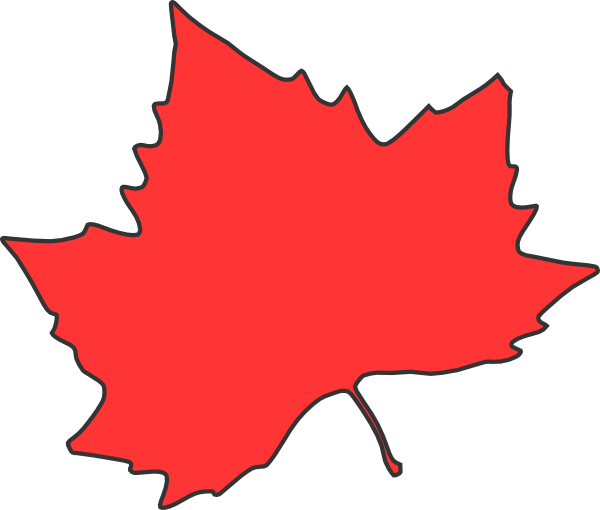 600x510 Maple Leaf Clip Art