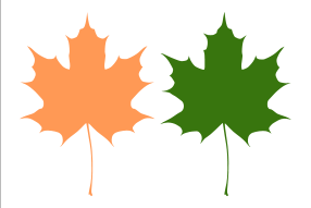 286x191 Maple Leaves Clip Art