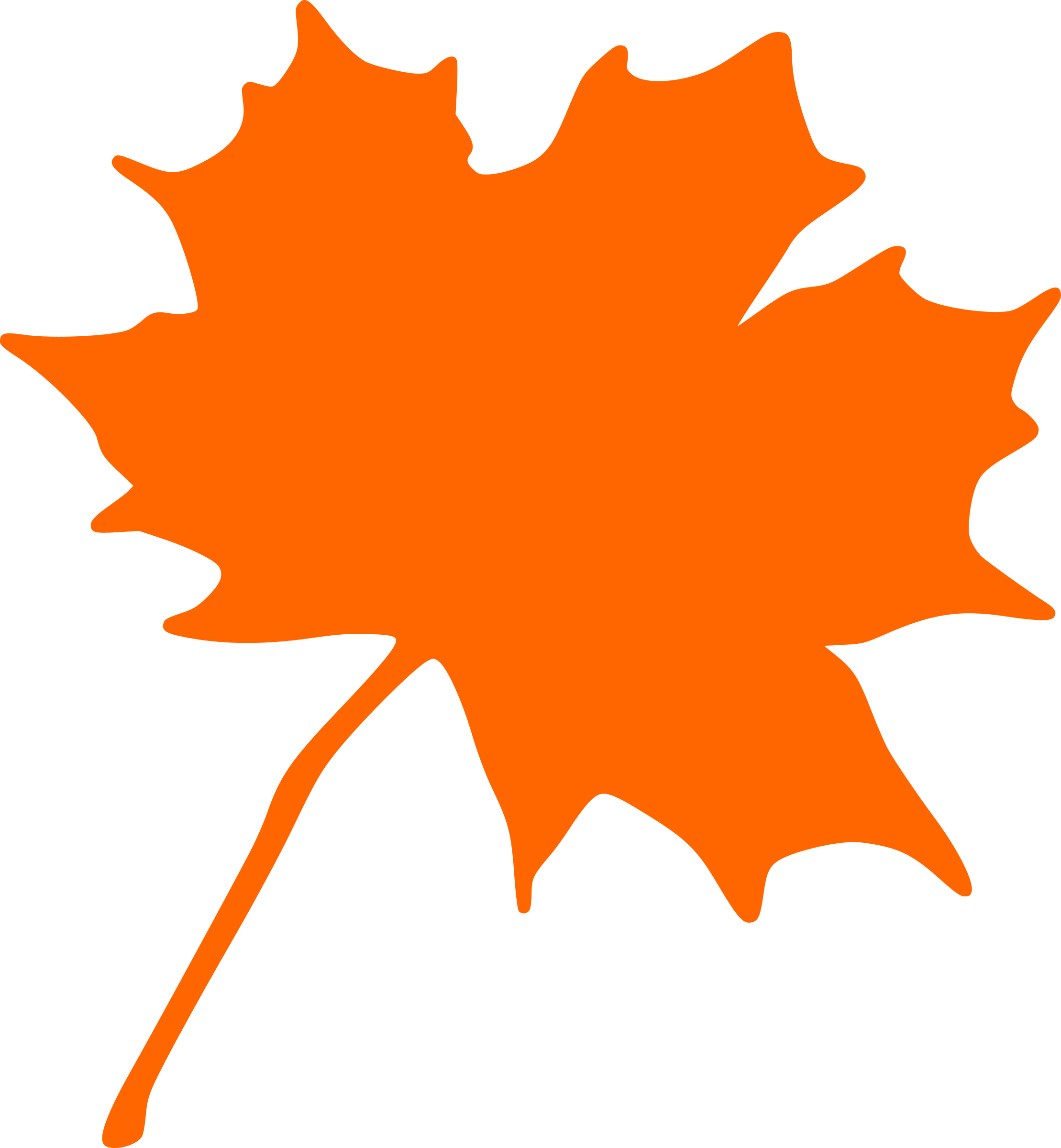 2218x2400 Maple Leaf Clipart Big Leaf