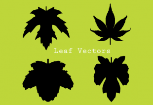 310x214 Leaf Silhouette Clip Art Free Vectors Ui Download