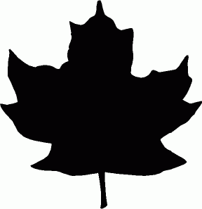 288x297 Silhouette Leaf Clipart, Explore Pictures