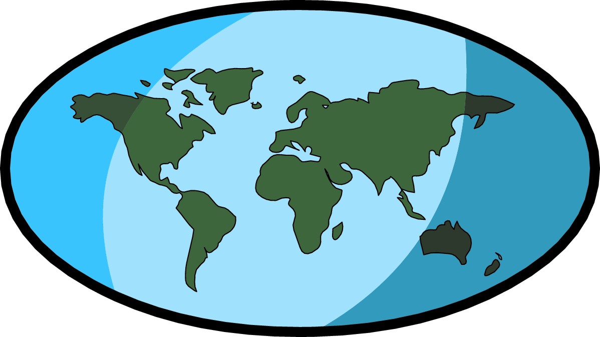 1198x673 Free Clipart World Map Clipartfest
