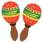 170x170 Maracas Isolated Clip Art