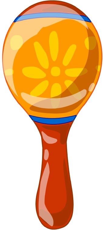 340x753 Maracas Clip Art