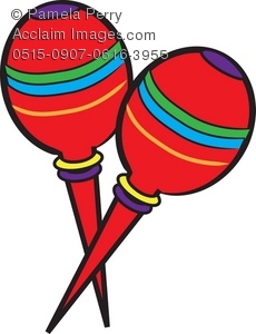 230x300 Art Illustration Of A Mexican Maracas