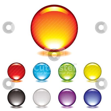 450x450 Marbles Clipart Button