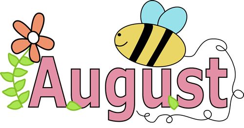500x263 Month August Clipart