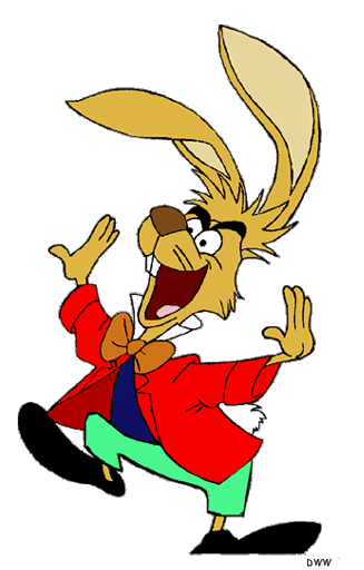 327x512 March Hare And Mad Hatter Clip Art Disney Clip Art Galore