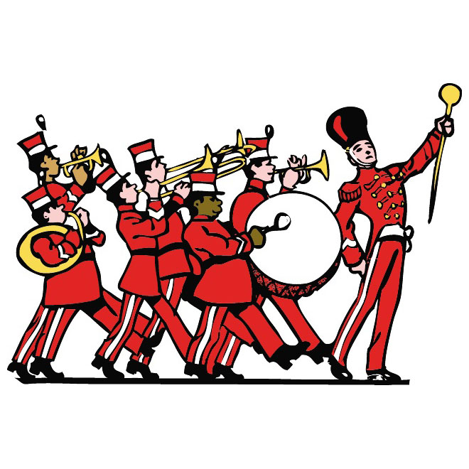 660x660 Marching Band Vector Clip Art