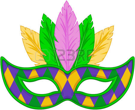 450x366 Mardi Gras Mask Clip Art