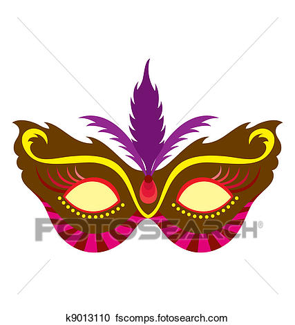 427x470 Stock Illustrations Of Mardi Gras Mask 1 K9013110