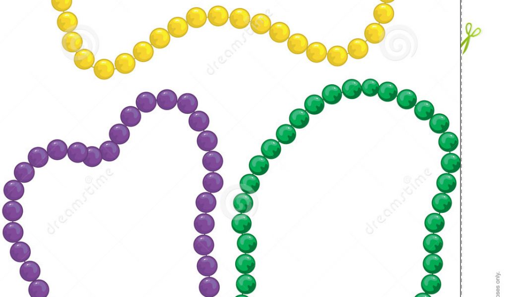 Mardi Gras Bead Clipart | Free download on ClipArtMag