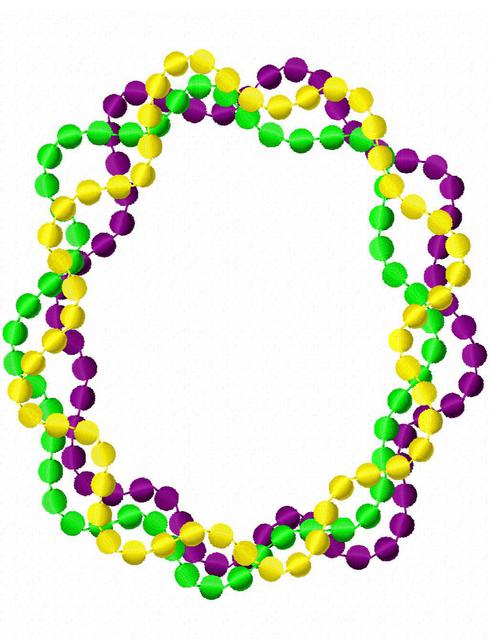 Mardi Gras Beads Clipart | Free download on ClipArtMag