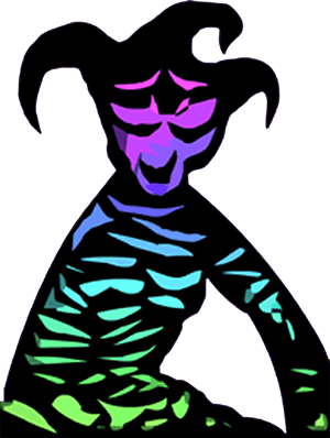 300x398 Mardi Gras Jester Clip Art