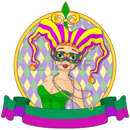 450x450 Mardi Gras Comedy And Tragedy Masks Royalty Free Cliparts, Vectors