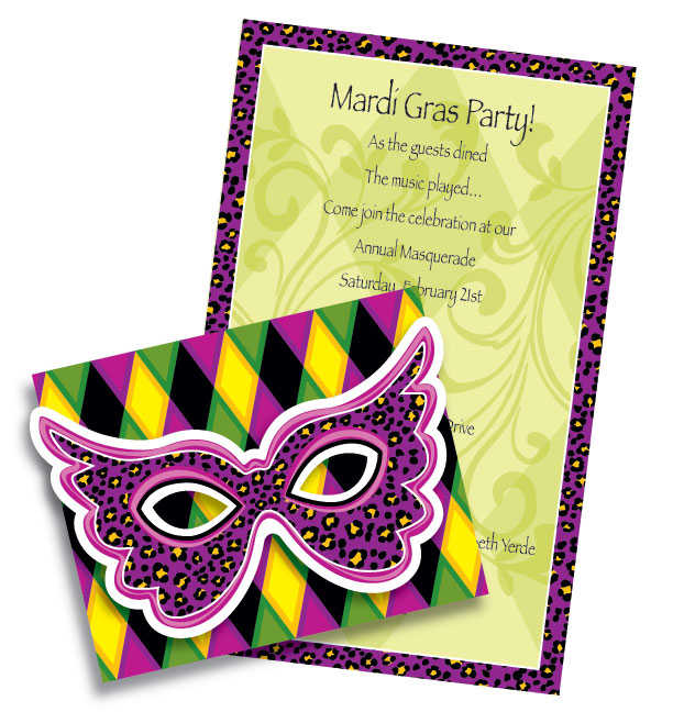 612x648 Mardi Gras Invitations Mardi Grass Party Invites