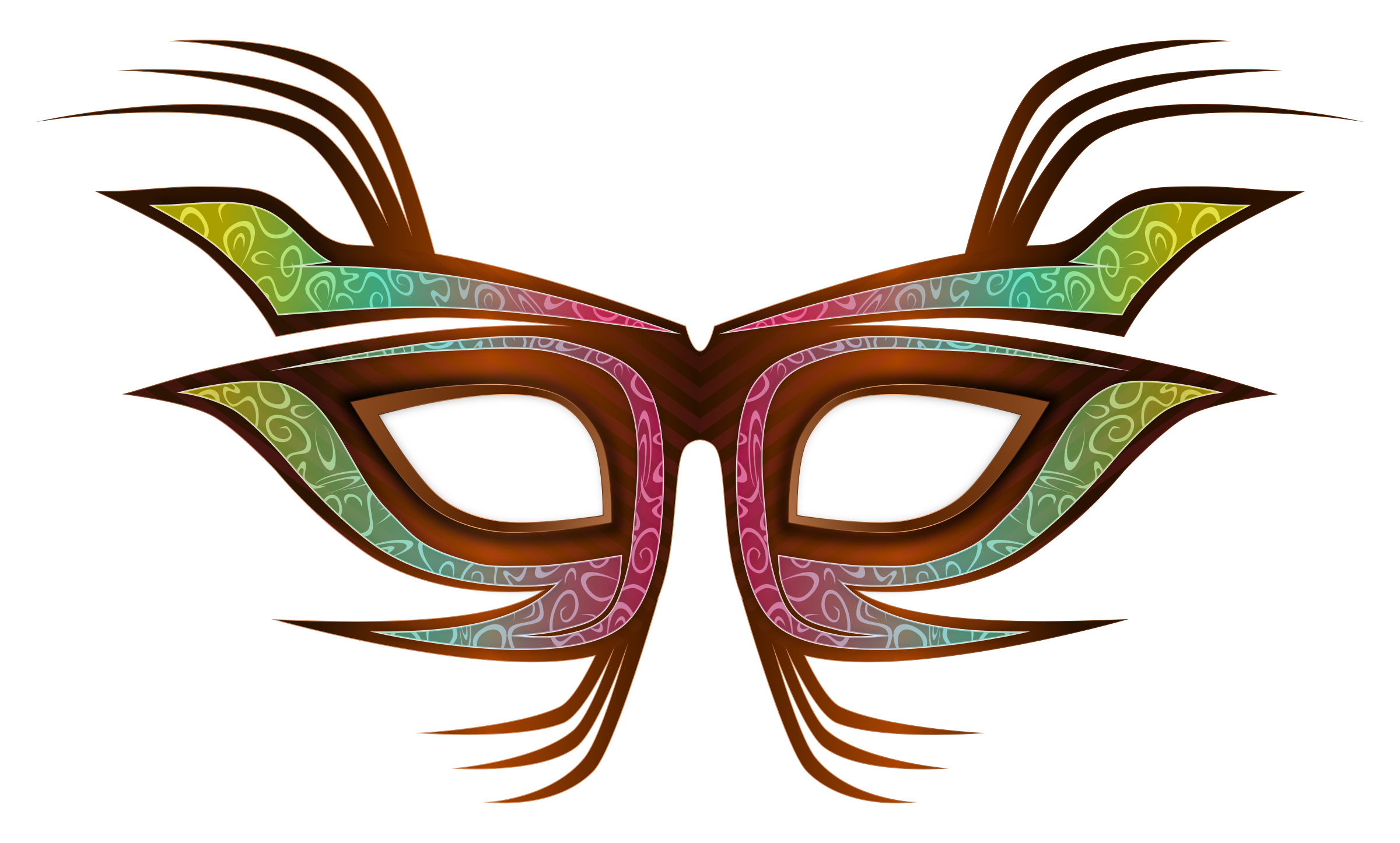 2400x1446 Carnival Clipart Masquerade Mask
