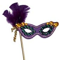 200x200 Mardi Gras Mask