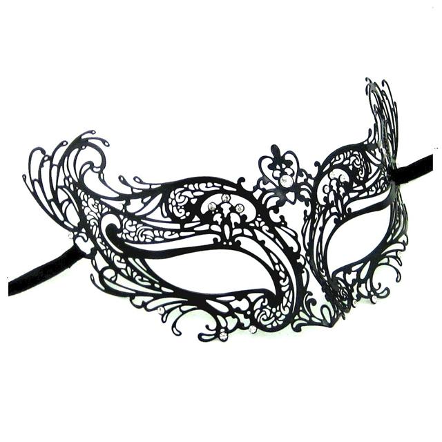 640x640 White Clipart Masquerade Mask