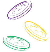 164x170 Mardi Gras Stock Illustrations