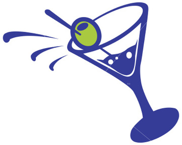 361x289 Martini Glass Clipart