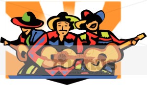 300x174 Mariachi Clip Art Mexican Clipart
