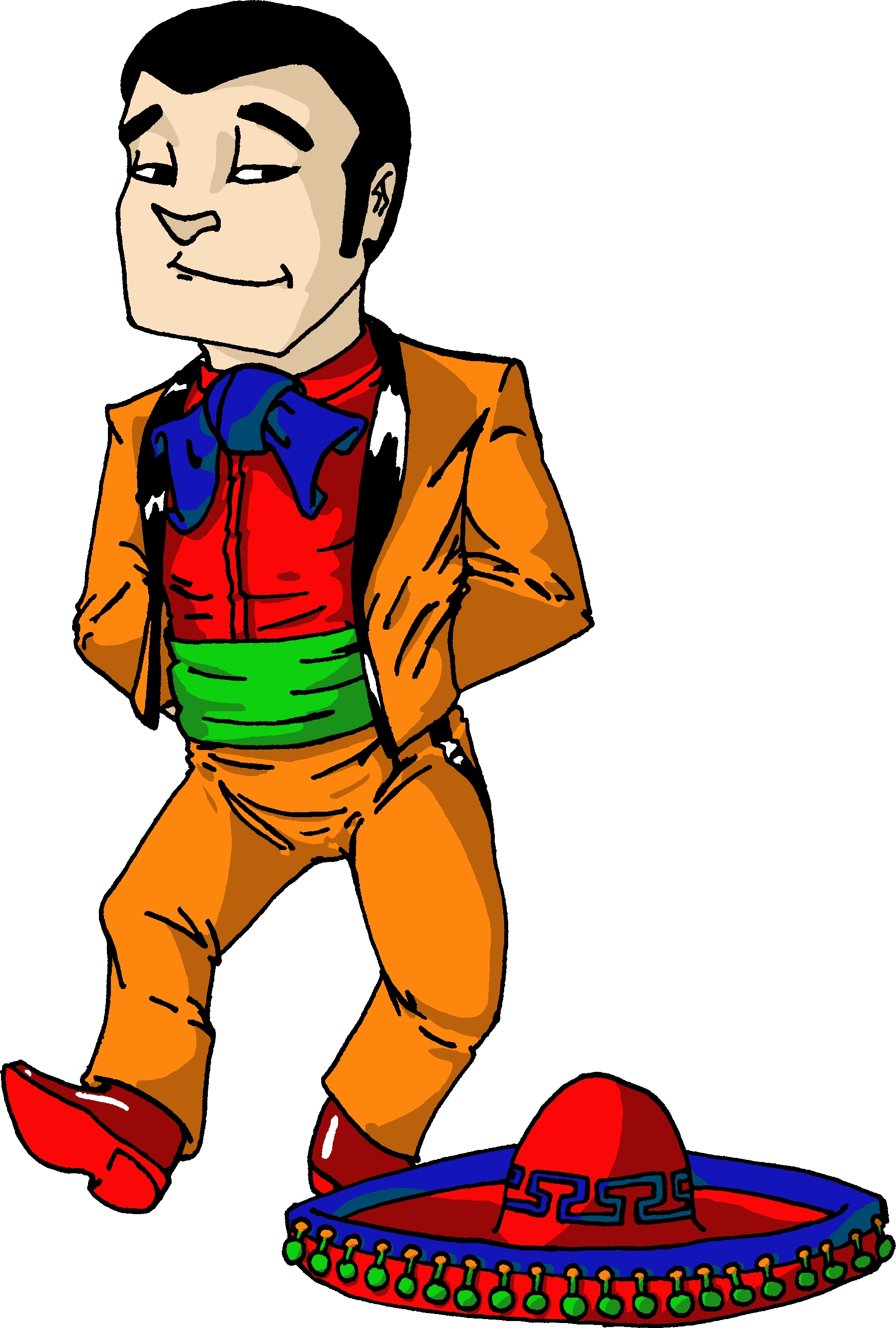 1802x2670 Dancer Clipart Mariachi