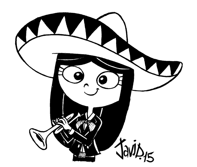 650x551 Mariachi Isabella By Javidluffy