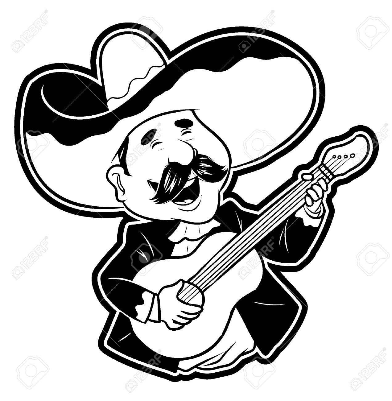 1271x1300 Mariachi Sombrero Clipart