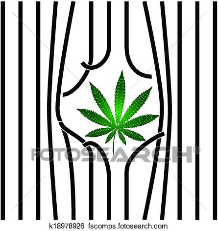 445x470 Clip Art Of Legalization Of Marijuana K18978926
