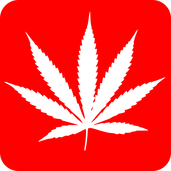 600x600 Marijuana Sign Clip Art