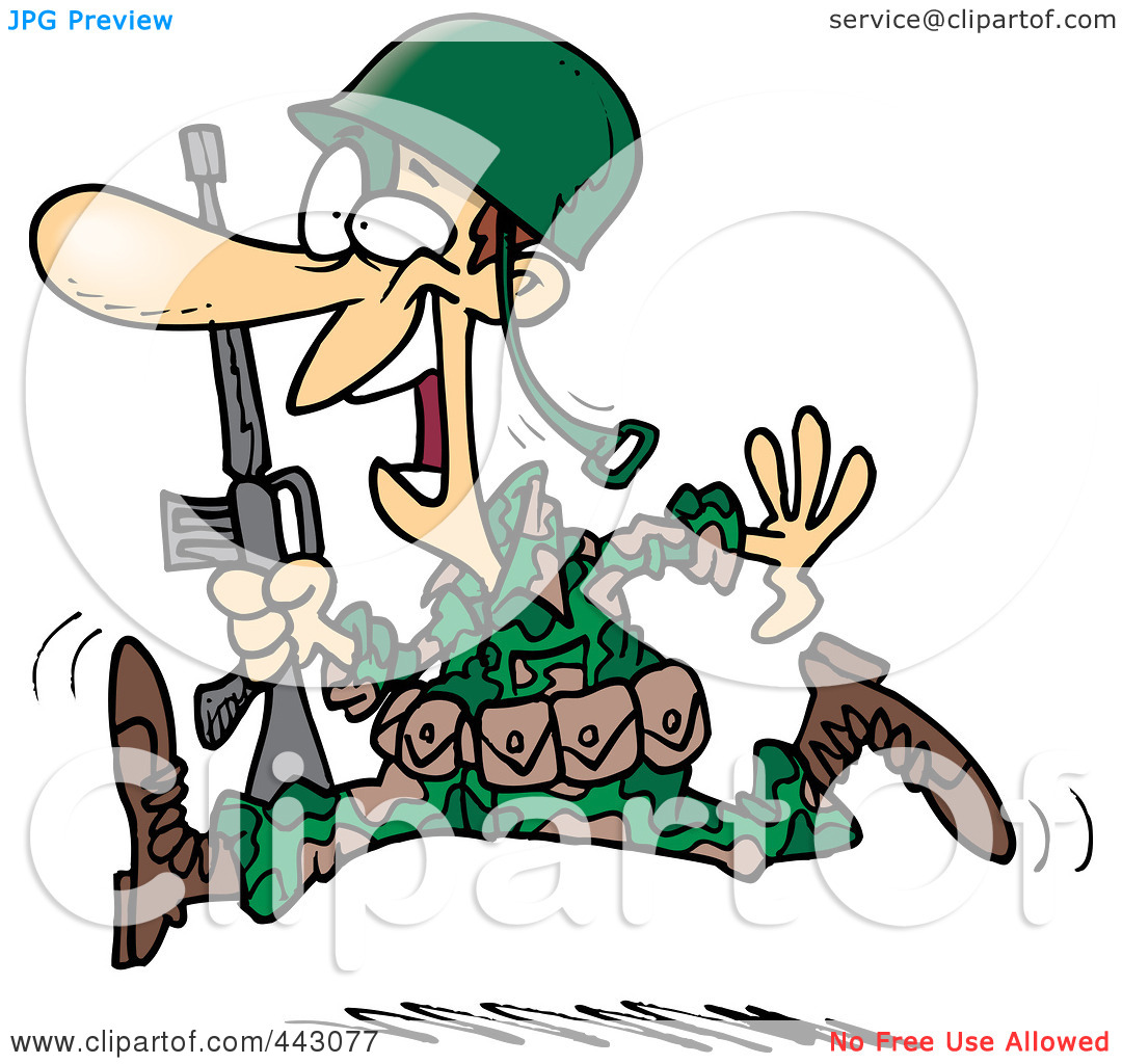 1080x1024 Marine Soldier Black And White Clipart