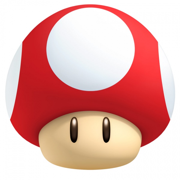 600x600 Mushroom Clipart Super Mario