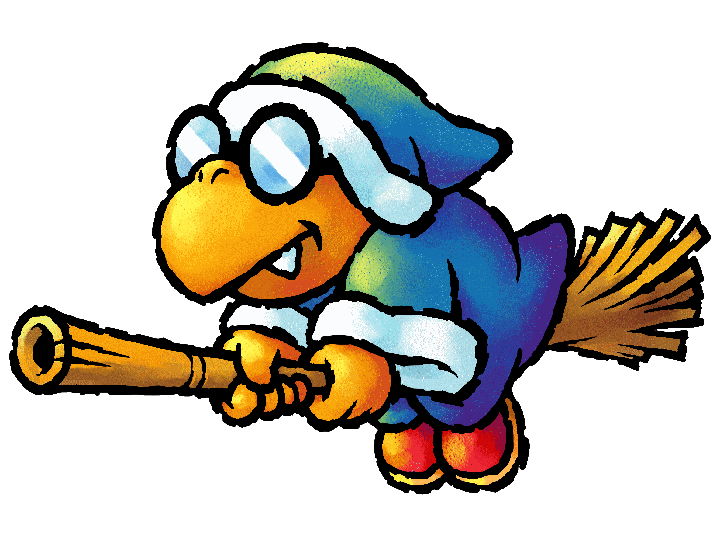 2369x1785 Kamek From Super Mario Bros. Game Art