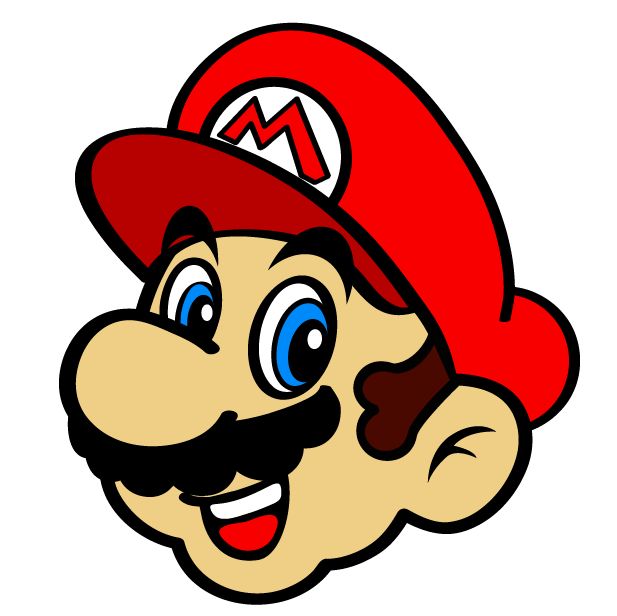 617x616 Mario Clipart Face
