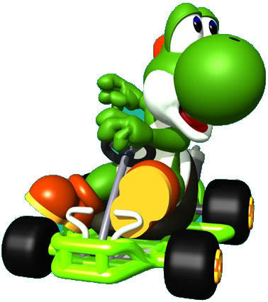 378x427 Yoshi Mario Kart Picture Clipart Panda