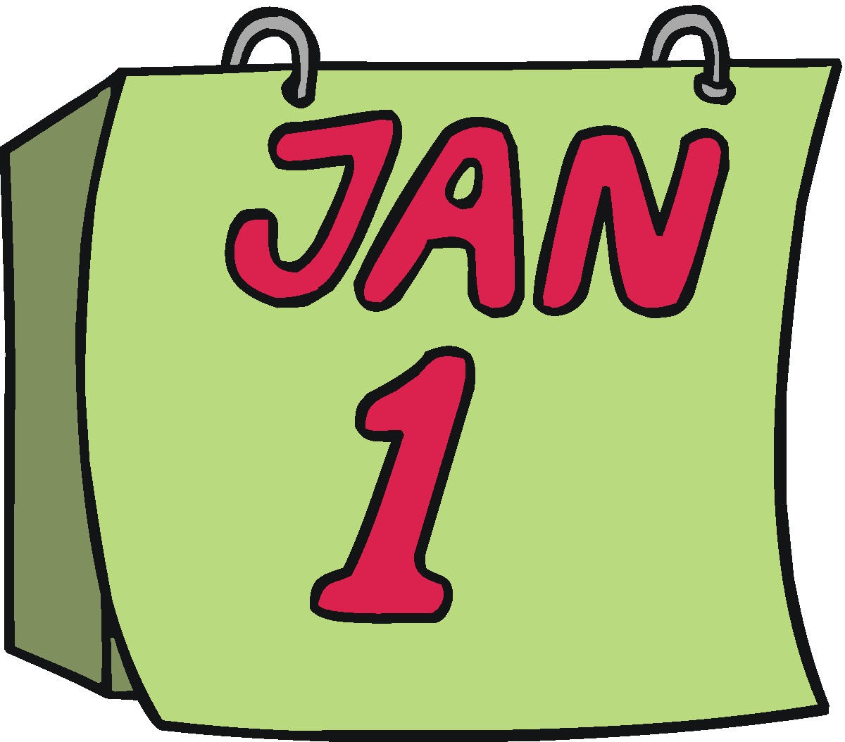 1200x1054 Mark Your Calendar Clipart 4