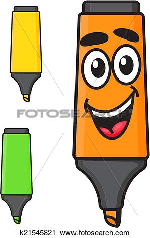 298x470 Marker Characters Clipart