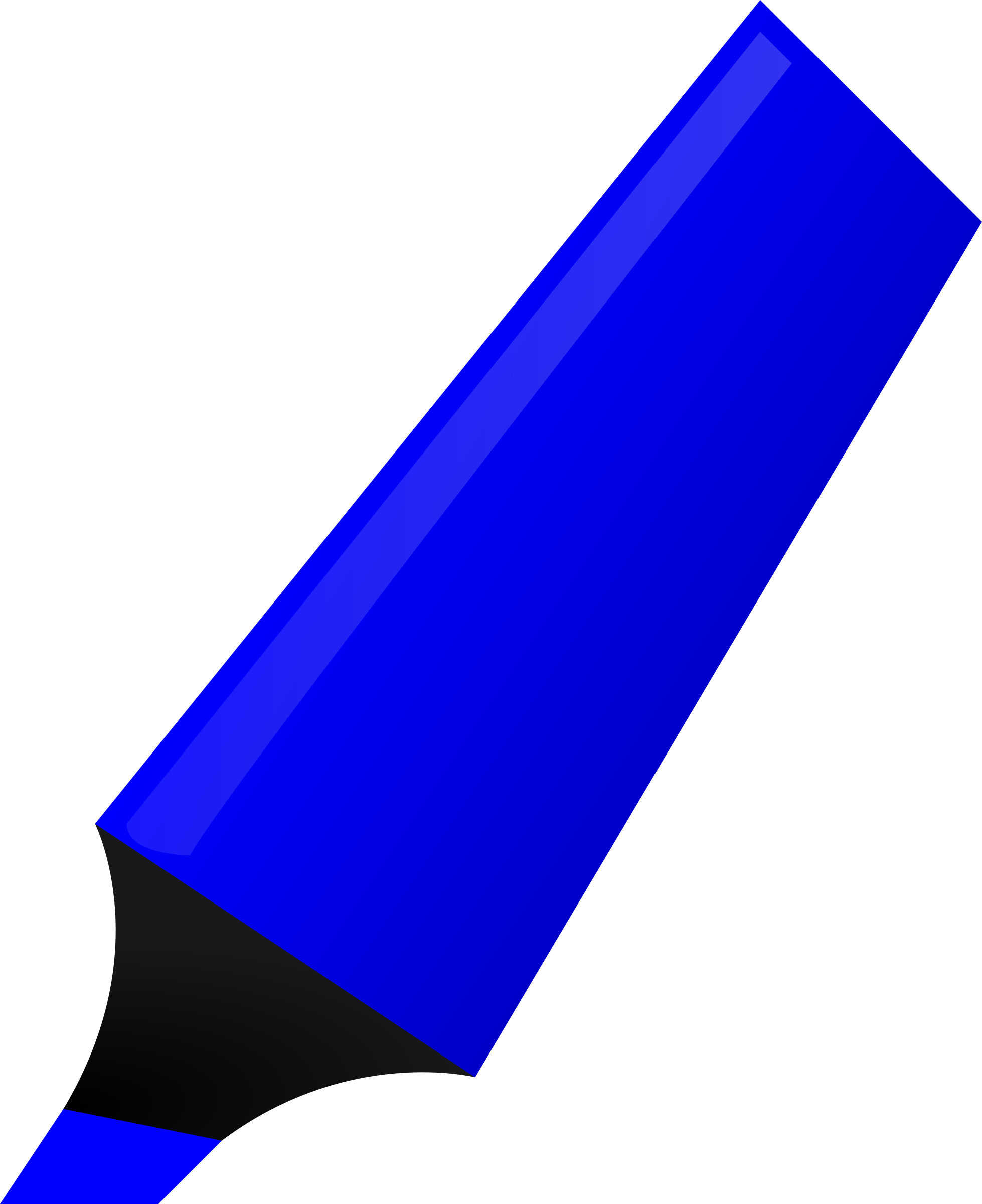 1958x2400 Marker Clipart Blue