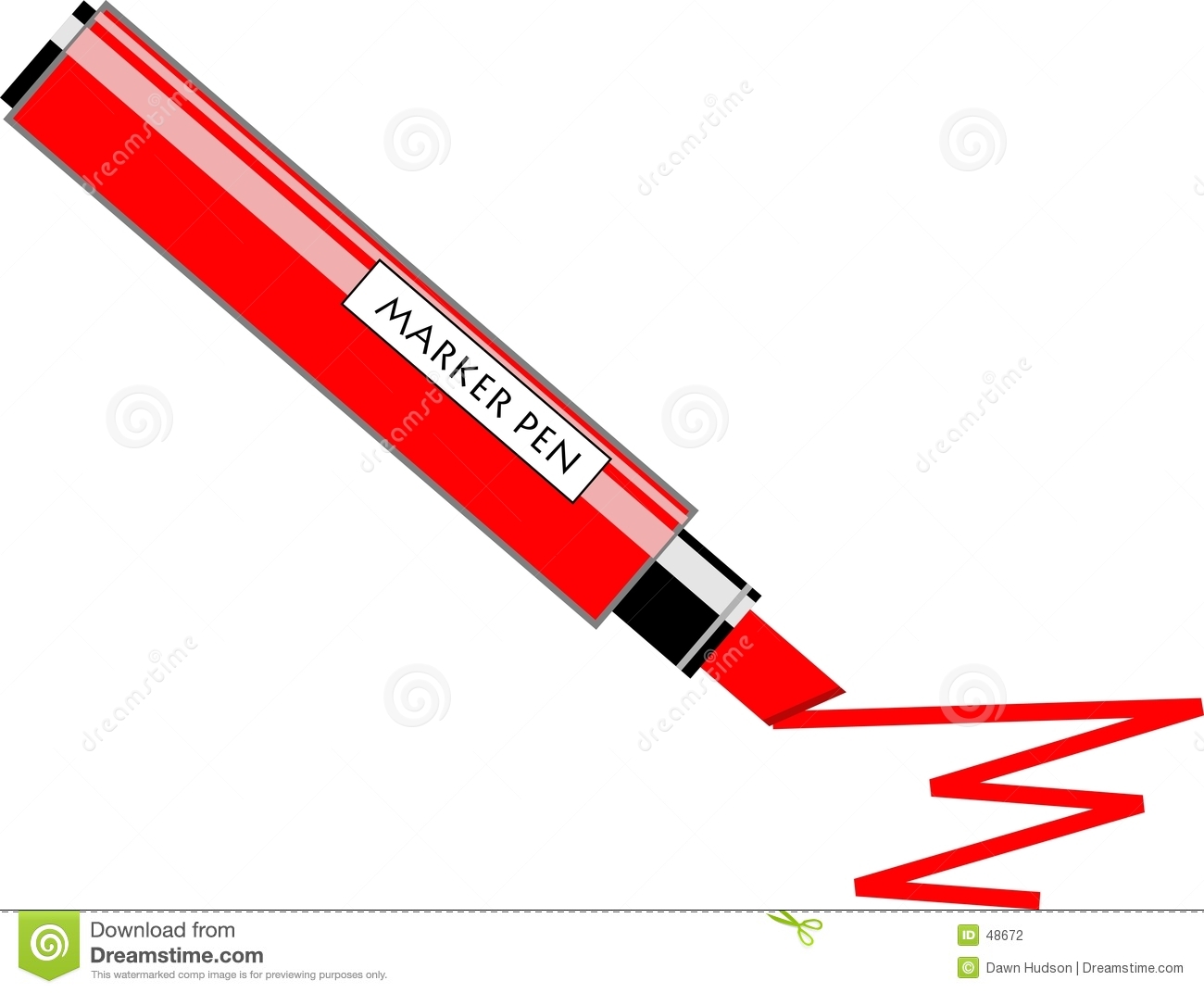 1300x1072 Marker Pen Clipart