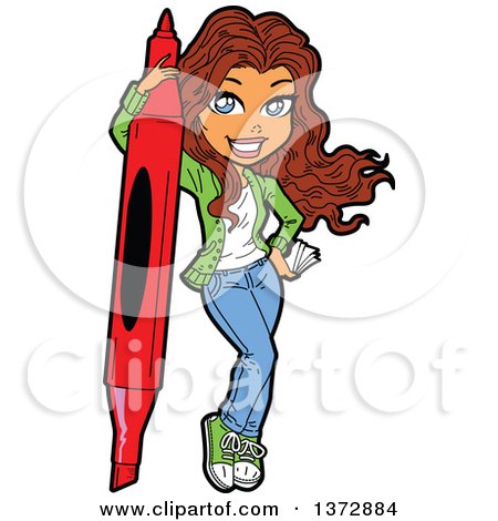 450x470 Royalty Free (Rf) Clipart Of Markers, Illustrations, Vector
