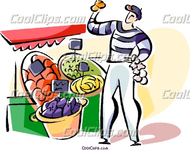375x298 Market Clipart Outdoor Market