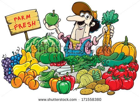 450x332 The Market Clipart
