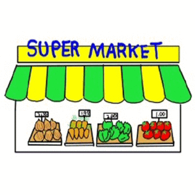 380x380 Supermarket Clipart