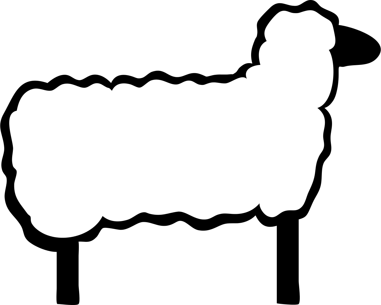 1276x1024 Top 59 Sheep Clip Art