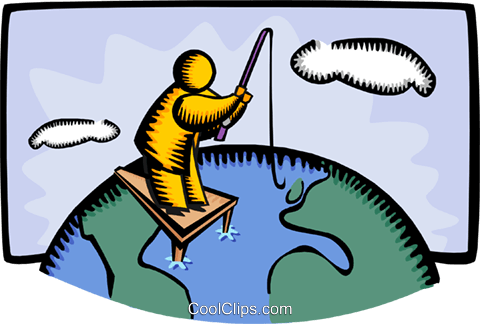 480x324 International Marketing Royalty Free Vector Clip Art Illustration