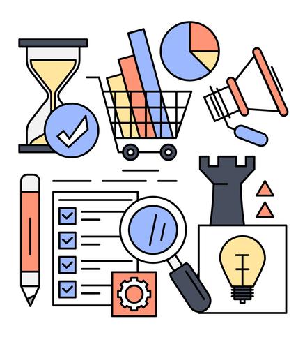 438x490 Linear Marketing Icons